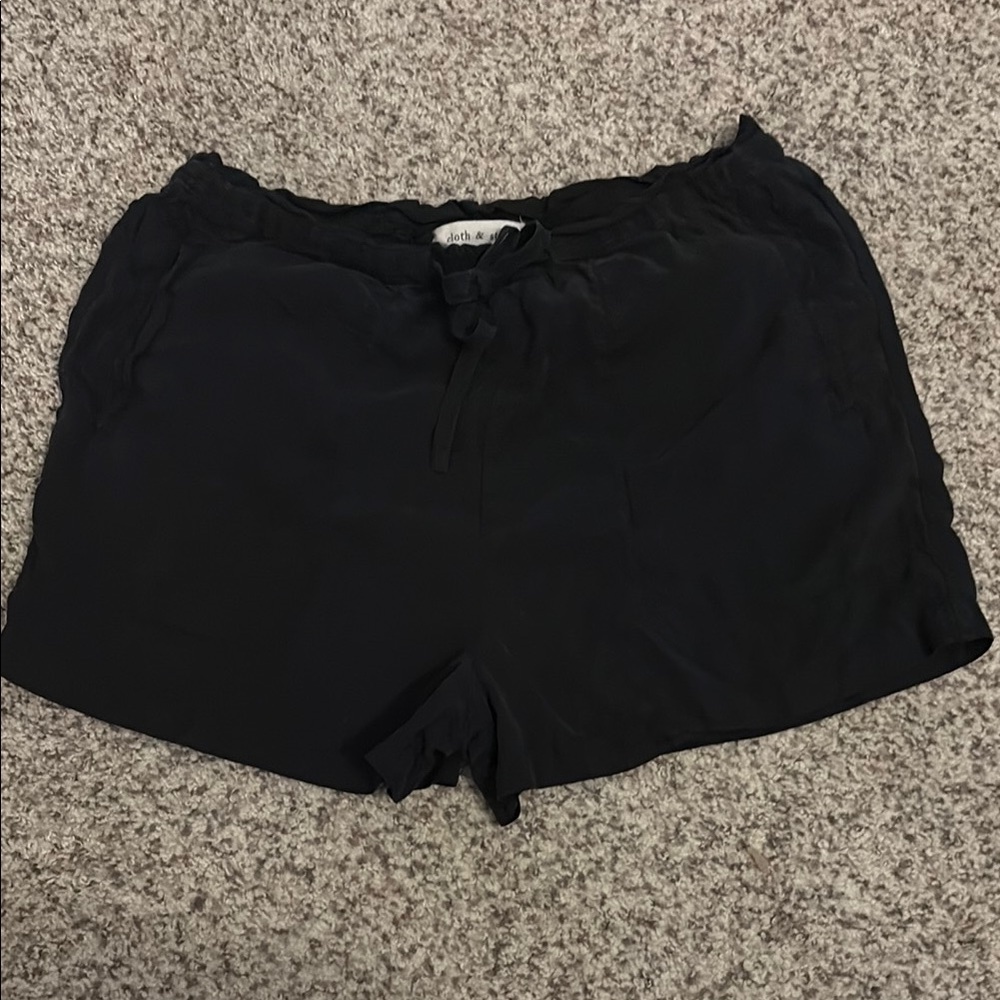 Cloth & Stone Black Athletic Shorts